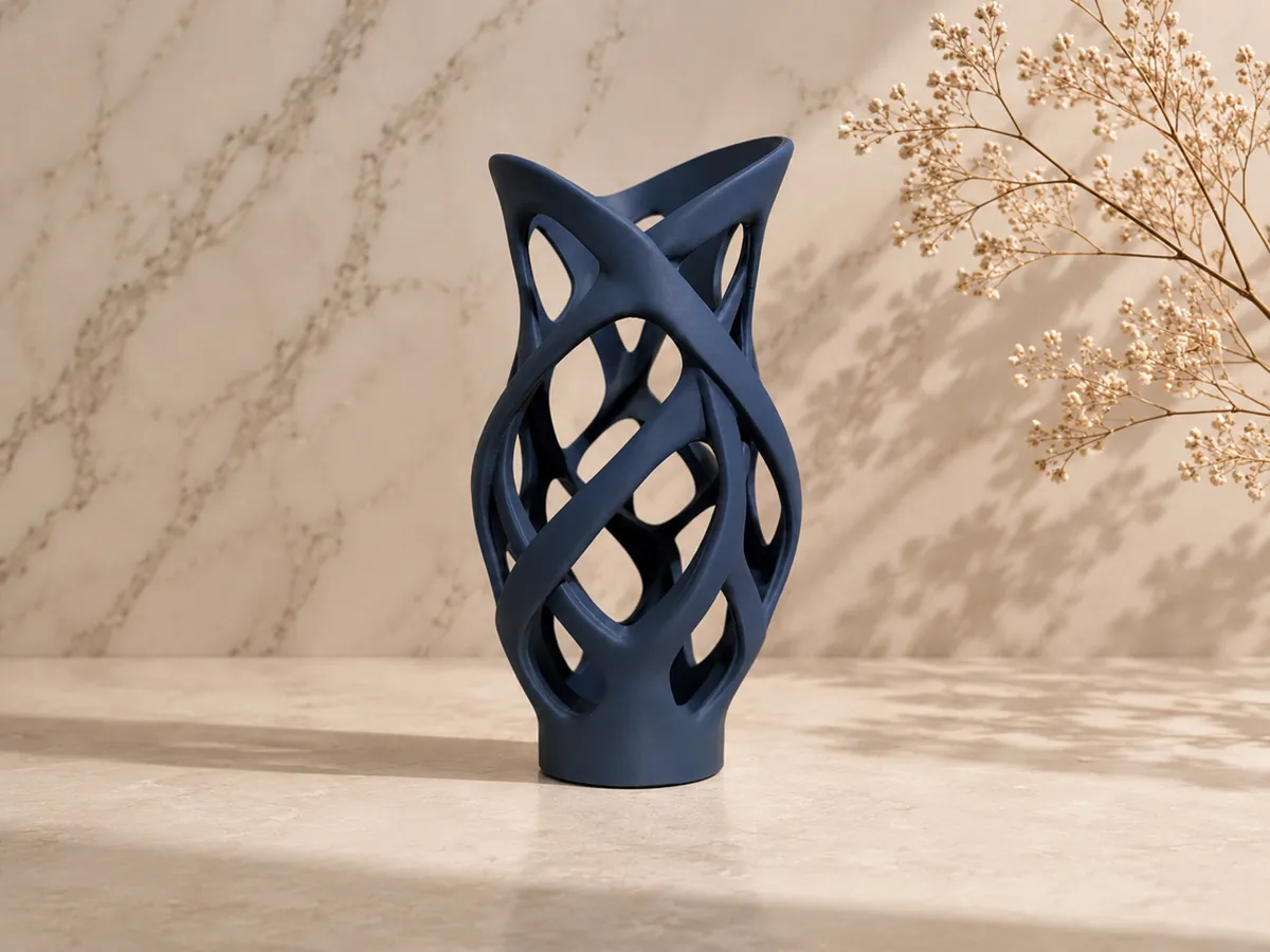 The Serene, Modern Abstract Sculptural Vase - Decor, in stock in India