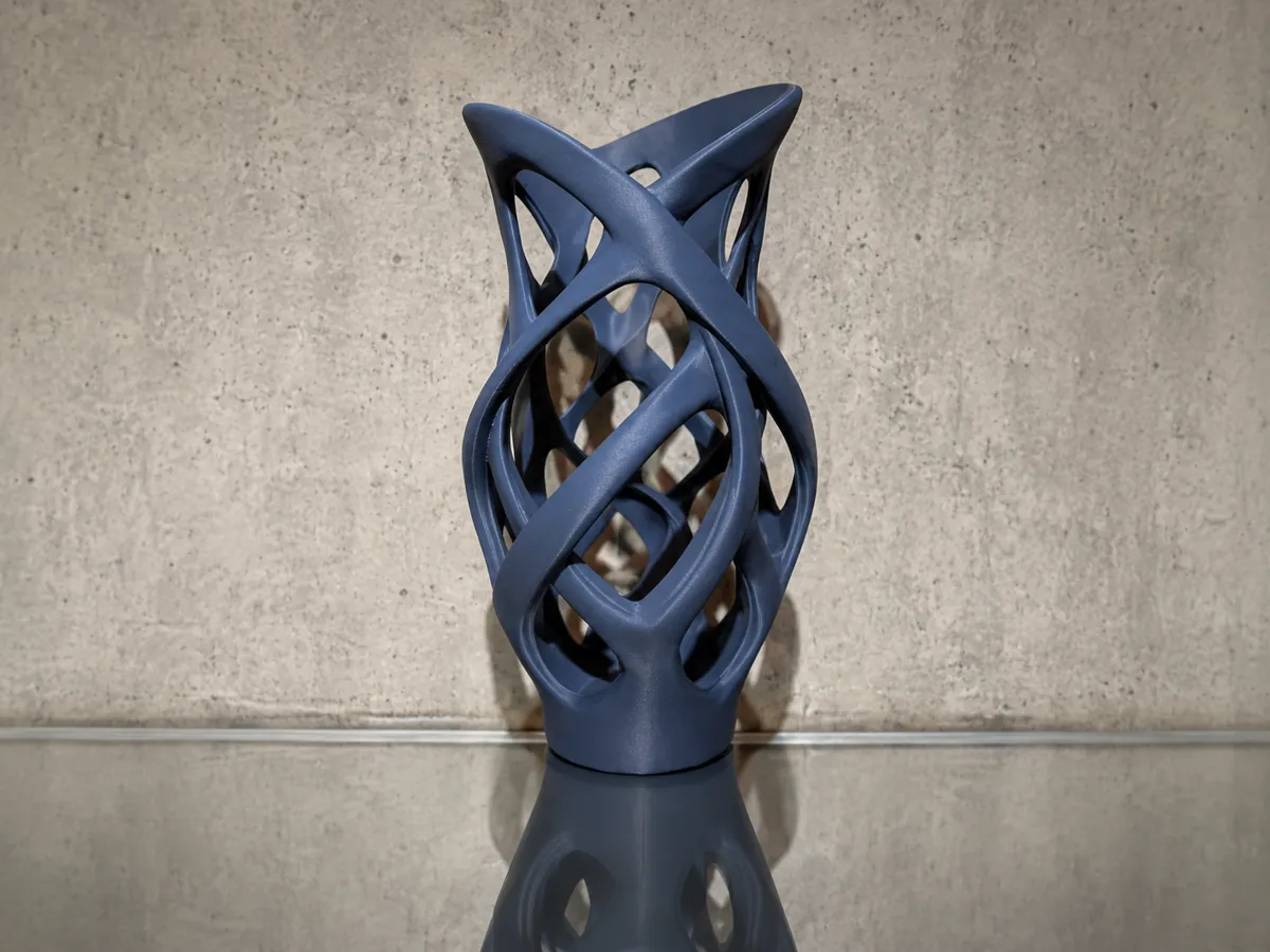 The Serene, Modern Abstract Sculptural Vase, photo 4 of 4 - The Serene, Modern Abstract Sculptural Vase Household