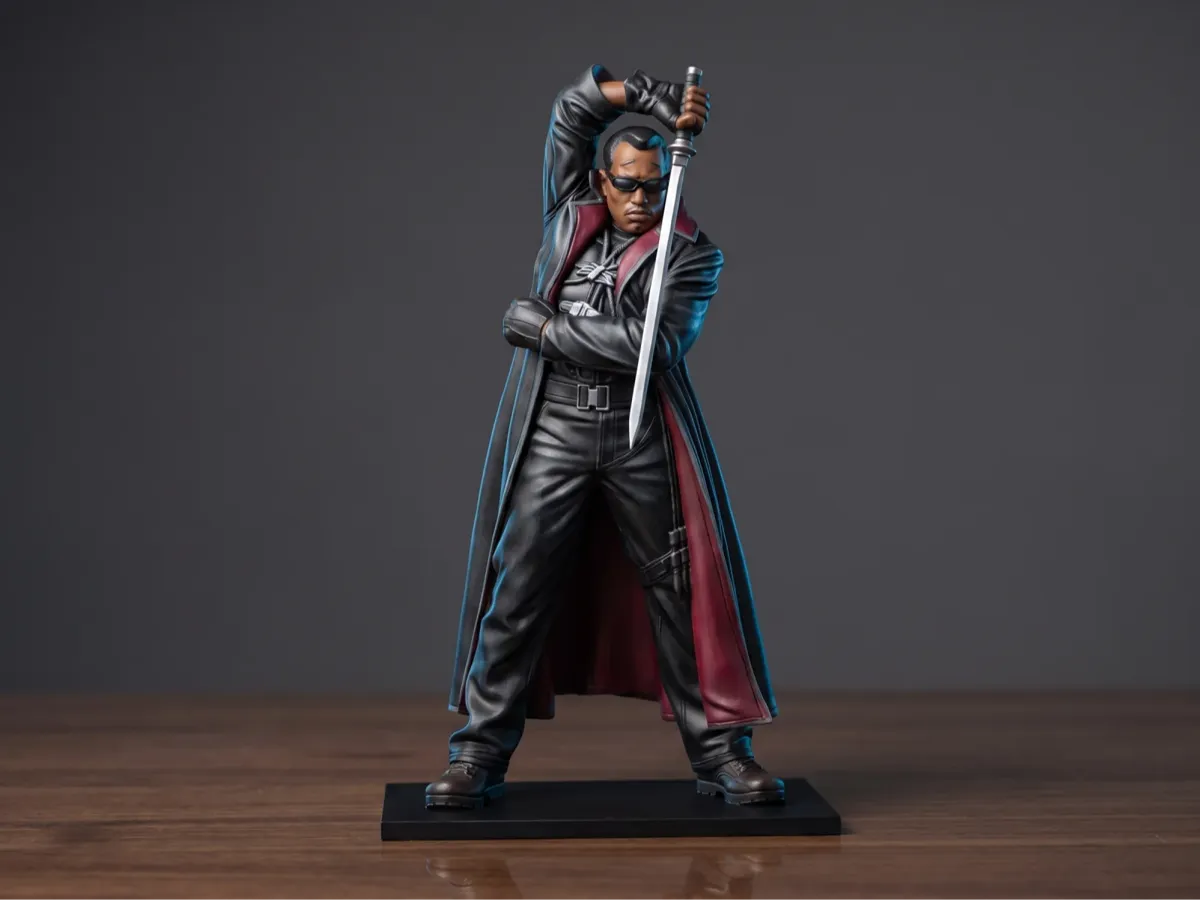 Blade - Daywalker Vampire Hunter Statue (Fan Art) - Openers, Cutters & Scrapers, in stock