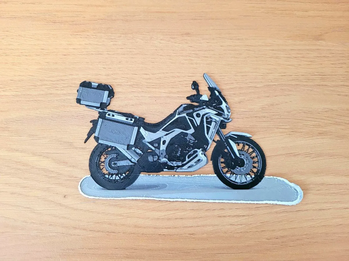 Honda Africa Twin Motorcycle Model - Engineering, in stock in India