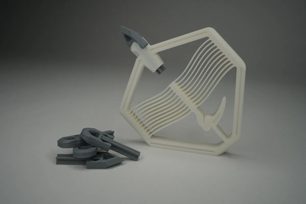 Toy Crossbow Model with Arrows