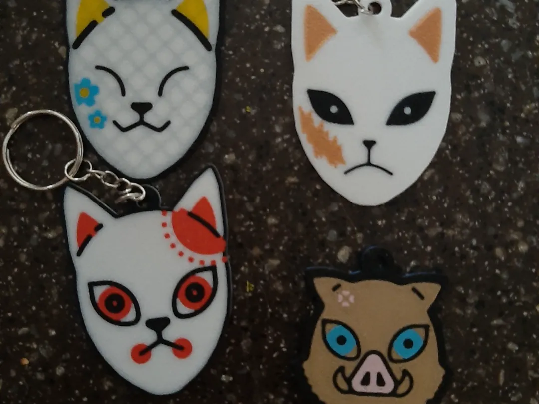 Demon Slayer Keychain Pendant