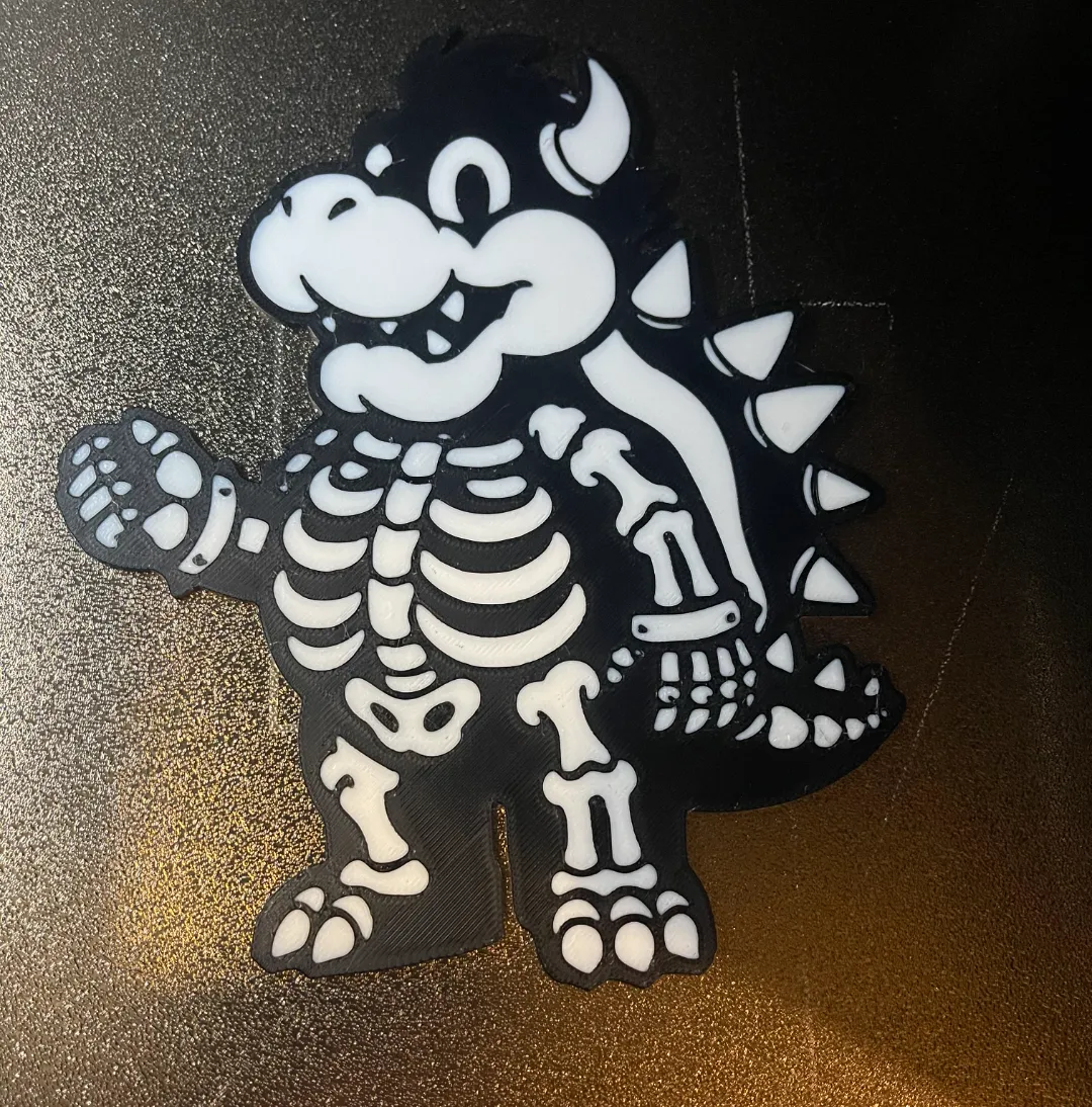 Bowser skeleton halloween decor - Mario's - Halloween Skulls & Skeletons, in stock