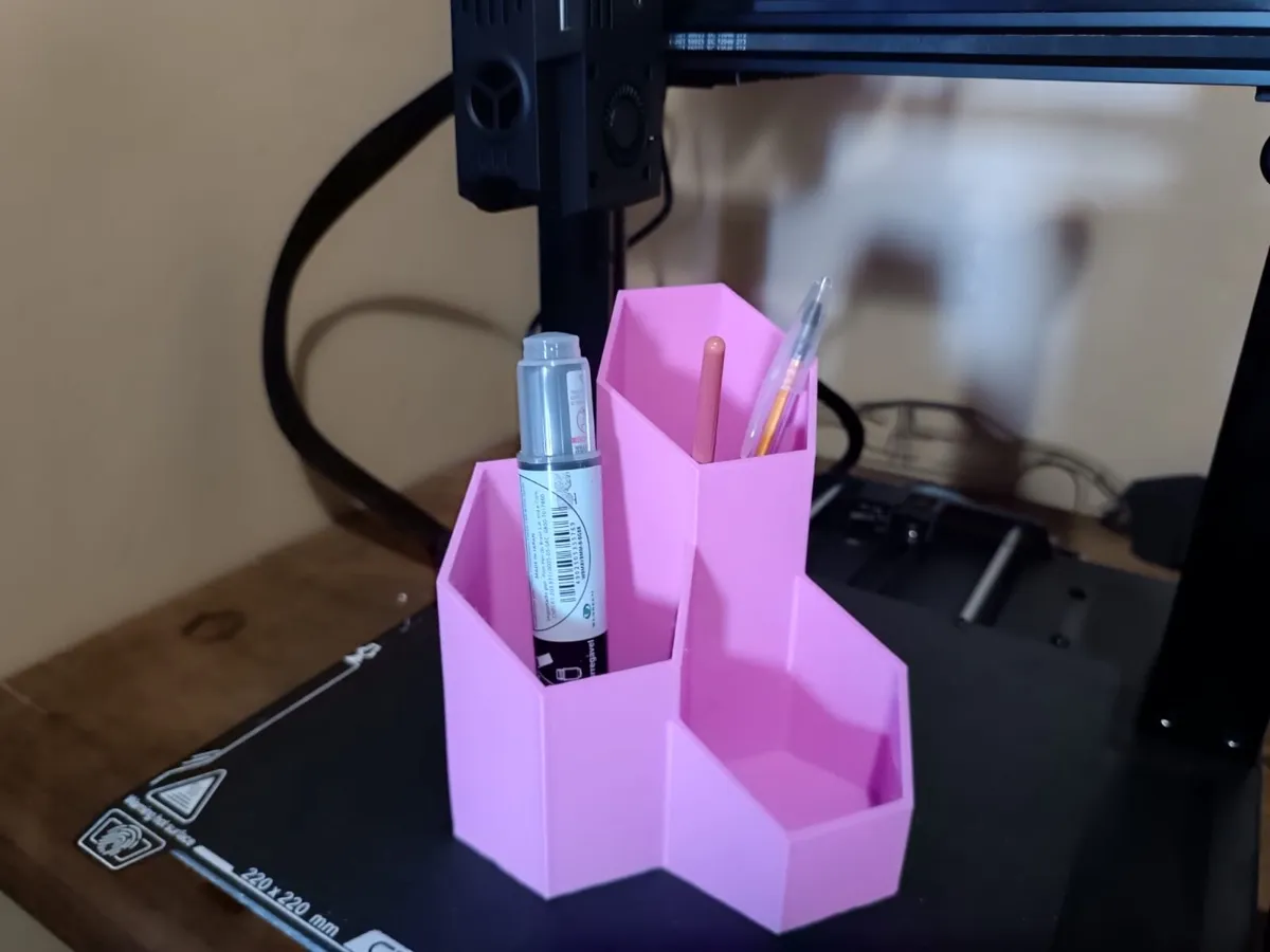 pen holder, photo 2 of 3 - pen holder Desk & Office