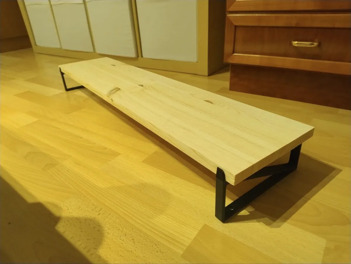 Monitor Stand Brackets for 200 mm wooden board, photo 4 of 4 - Monitor Stand Brackets for 200 mm wooden board Household