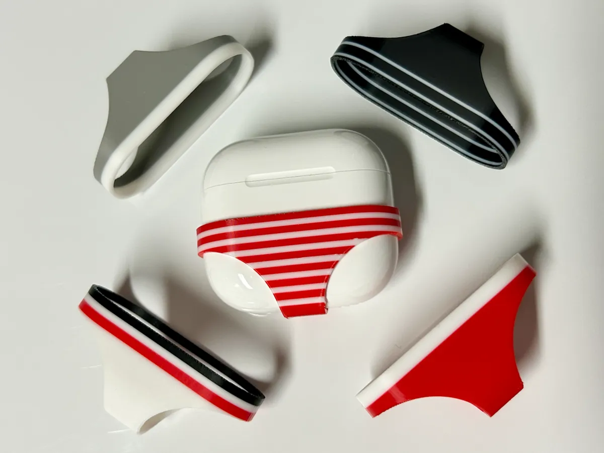 Panties shape cover for AirPods 4 / 5, photo 2 of 2 - Panties shape cover for AirPods 4 / 5 Hobby & DIY