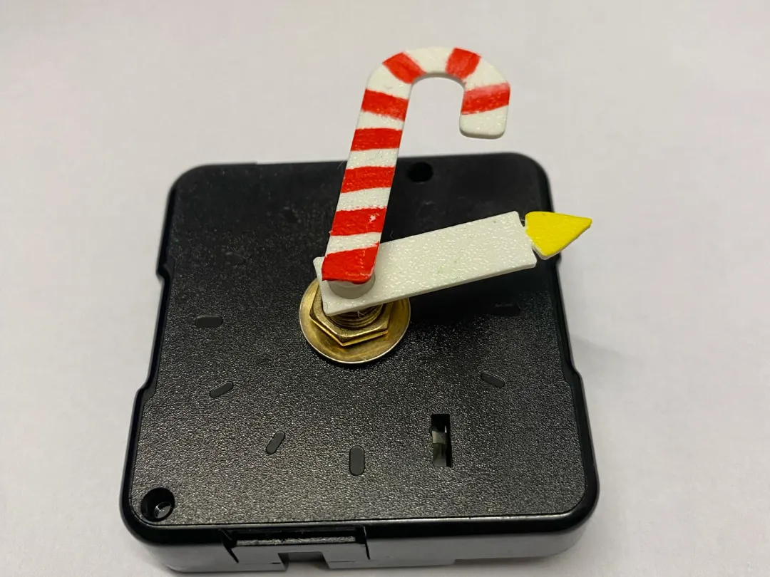Christmas clock hands SUPPORT - Clock Kits, Faces & Parts, in stock in India