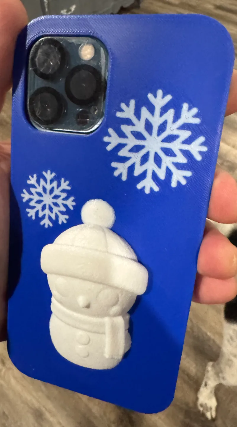 Snowman Iphone 12 Pro Max Case - Fashion Accessories, in stock in India