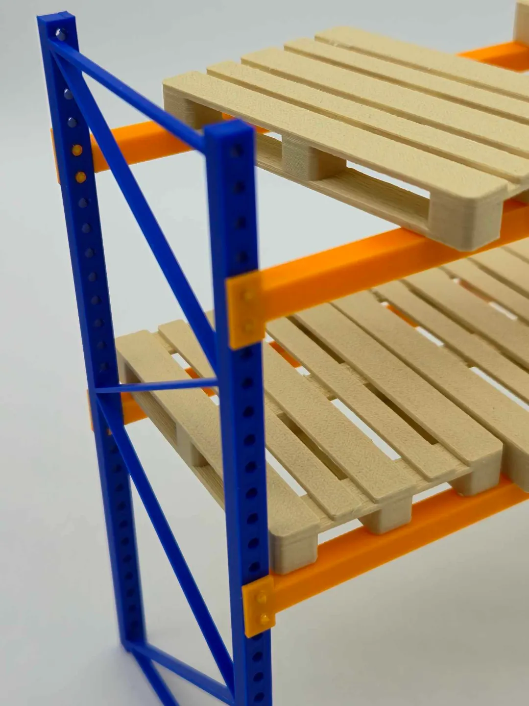 Pallet Rack System - Scale Model, photo 3 of 4 - Pallet Rack System - Scale Model Models, RC & Drones