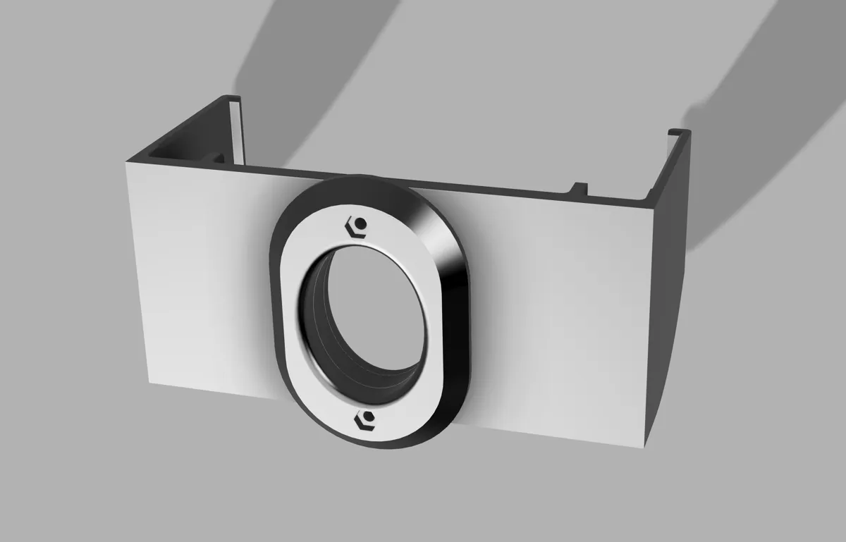 M4 Mini rear mount for Apple Studio Display, photo 3 of 4 - M4 Mini rear mount for Apple Studio Display Storage & Organisation