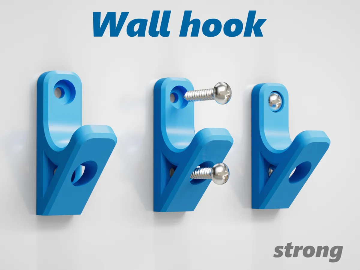 Wall hook strong