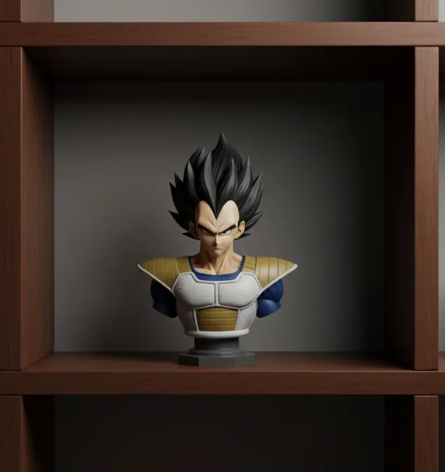 Vegeta bust, photo 3 of 4 - Vegeta bust Figurines & Collectibles