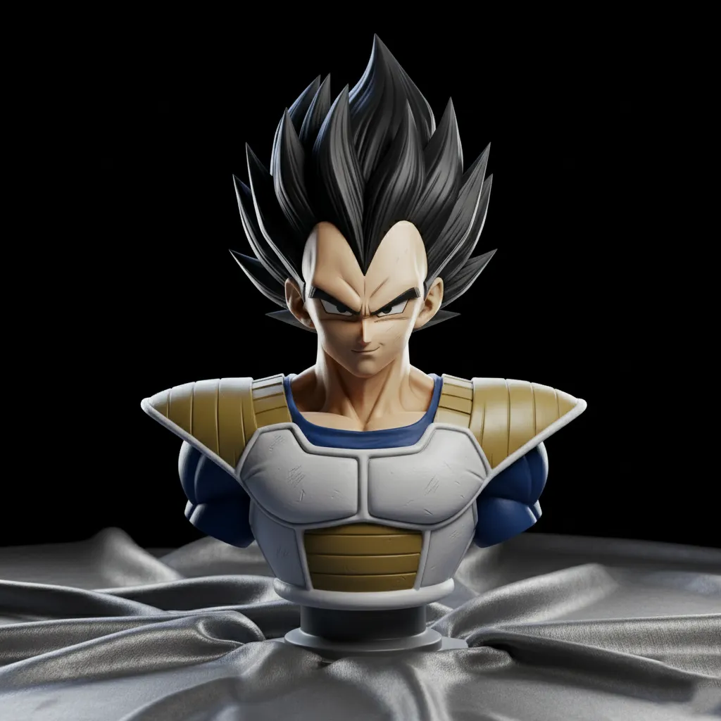 Vegeta bust, photo 4 of 4 - Vegeta bust Figurines & Collectibles