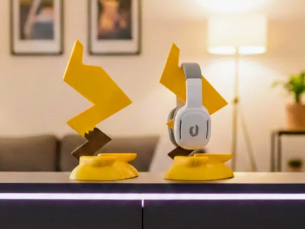 Pikachu Headphone Stand.