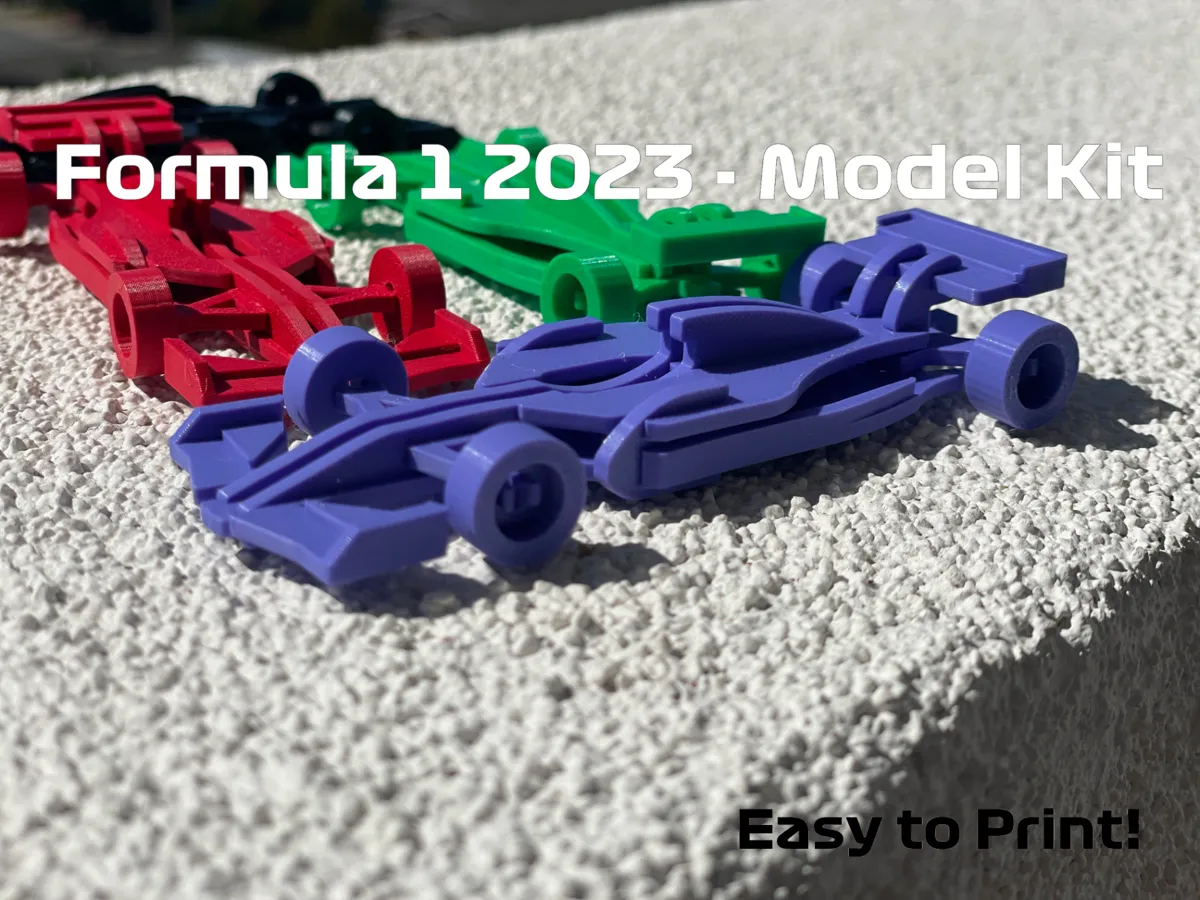 F1 2023 Model Kit Card