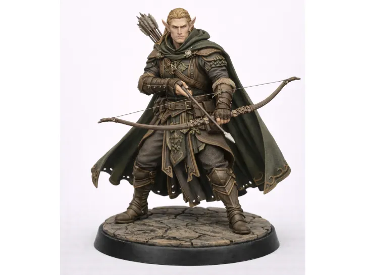 Elf Ranger Miniature