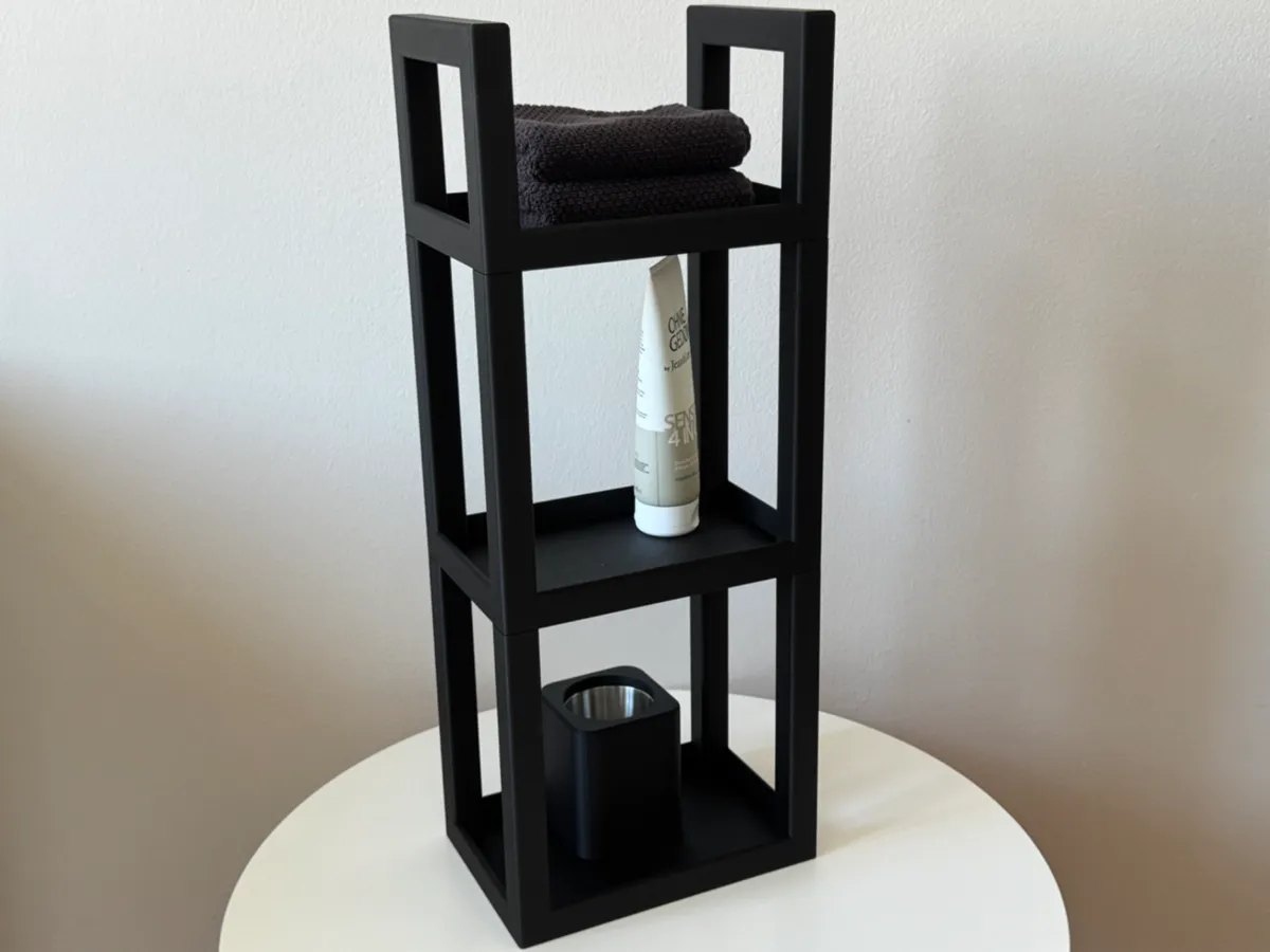 Stackable Modular Shelf (24x16 cm) | 2, 3+ Levels
