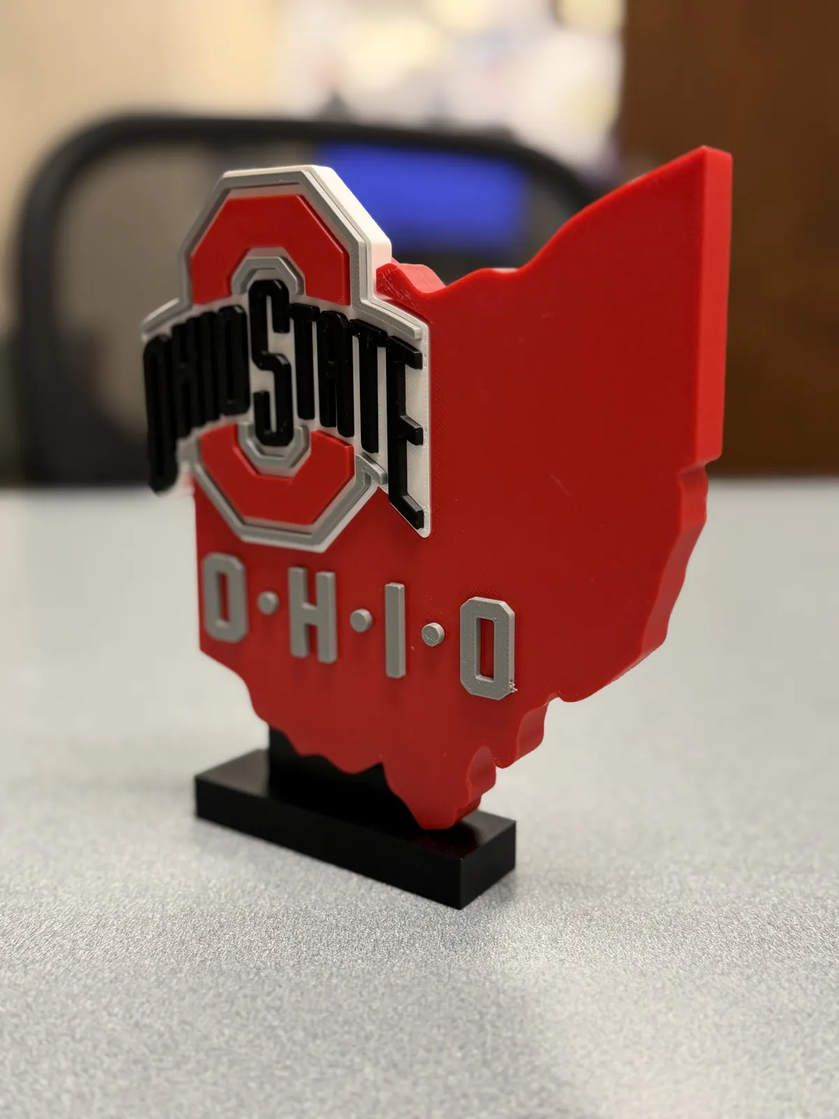 Ohio O-H-I-O Desk Decor Stand, photo 3 of 4 - Ohio O-H-I-O Desk Decor Stand Desk & Office