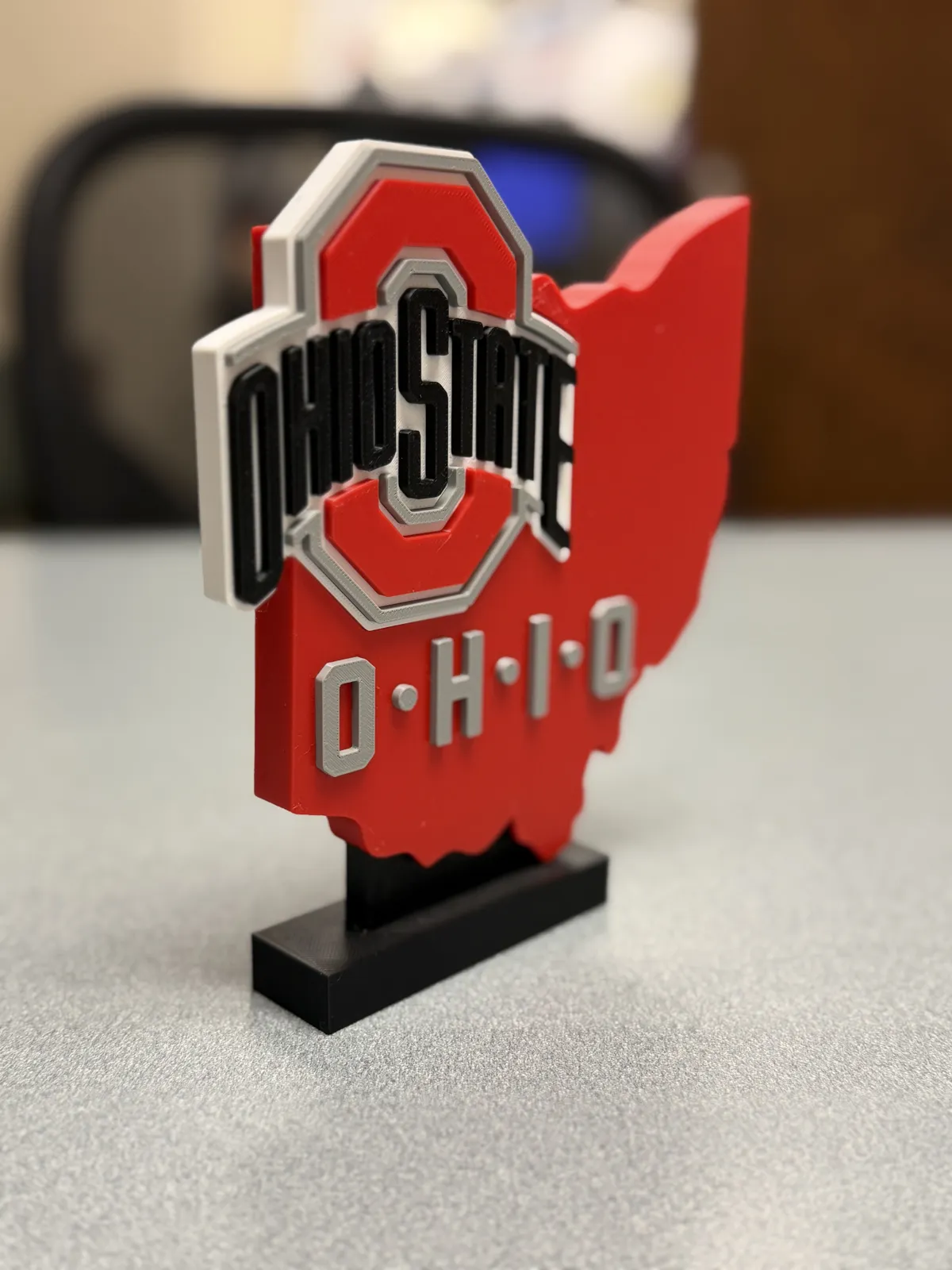 Ohio O-H-I-O Desk Decor Stand, photo 4 of 4 - Ohio O-H-I-O Desk Decor Stand Desk & Office