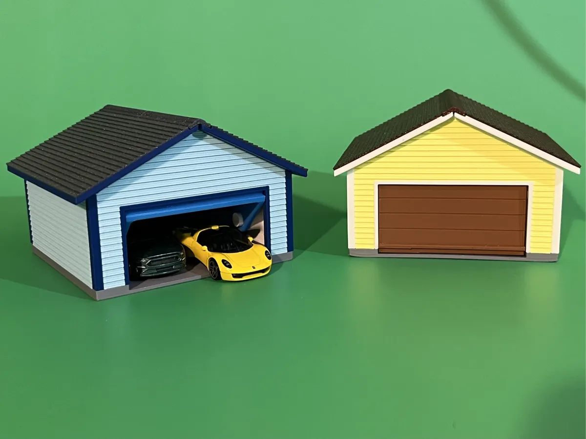 1/64 scale Two Car Garage