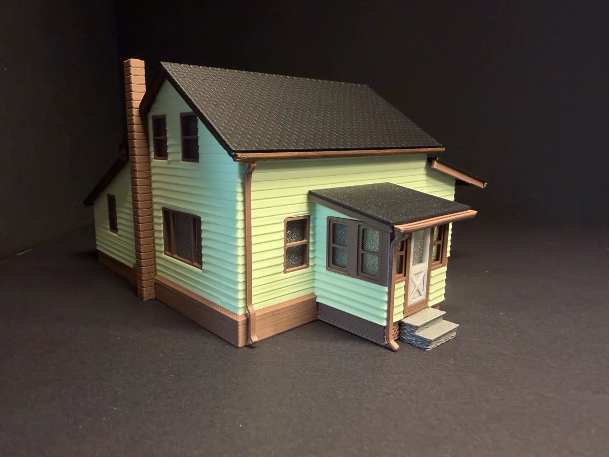 Bird Song Cottage, HO Scale