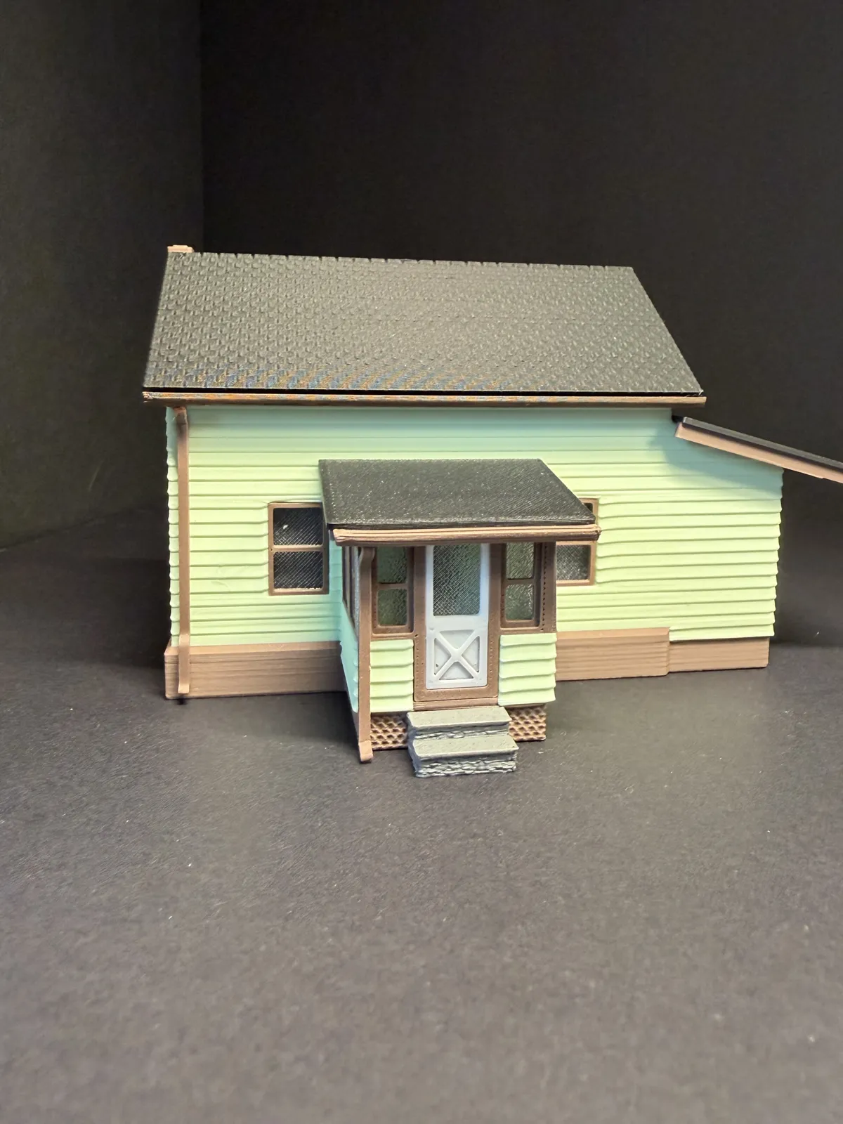 Bird Song Cottage, HO Scale, photo 4 of 4 - Bird Song Cottage, HO Scale Figurines & Collectibles