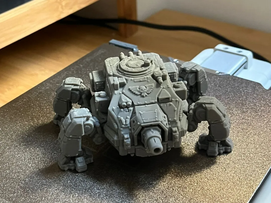 Grimdark Spider Walker Tank - Wargame/ Sci-Fi