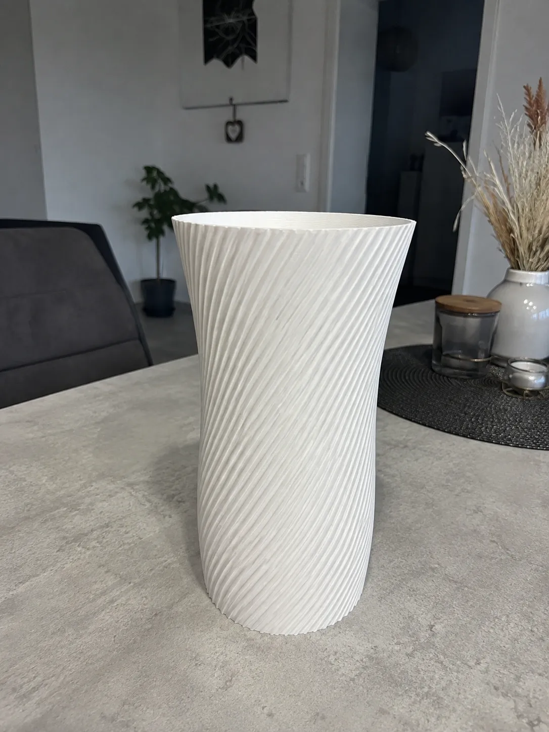 Moderne Spiral Vase, photo 2 of 2 - Moderne Spiral Vase Home Decor Items