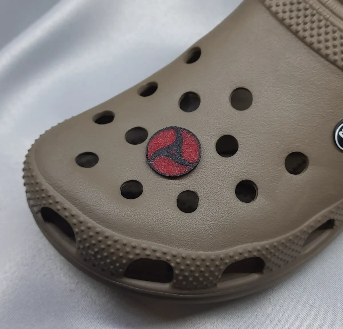 Naruto sharingan shoe charm
