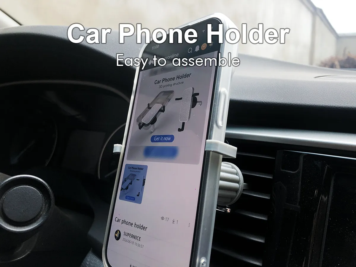 Car Phone Holder Air Vent Mount, photo 2 of 2 - Car Phone Holder Air Vent Mount Tools