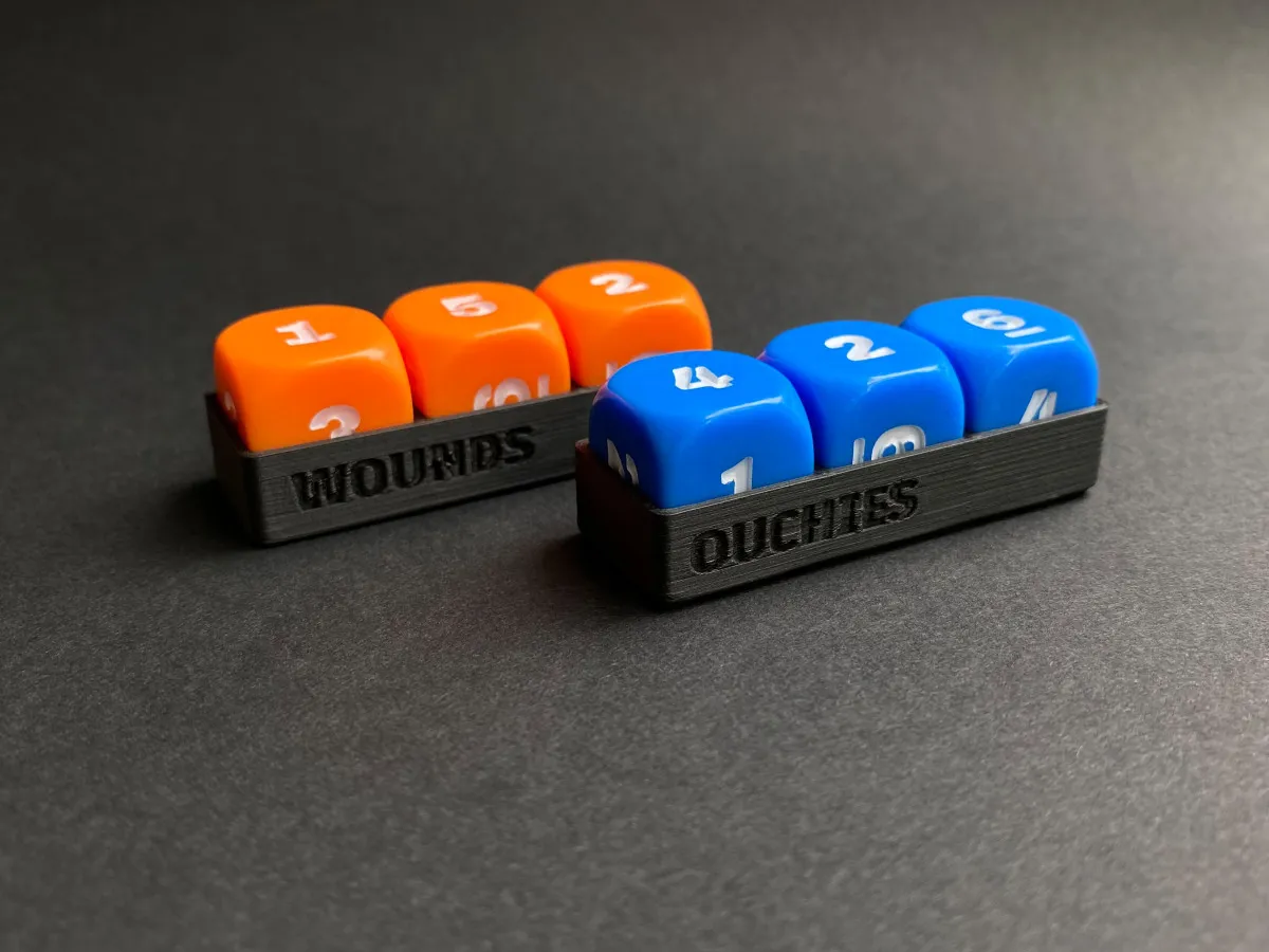 Wound tracker trays for 16 mm dice - Dice, in stock in India