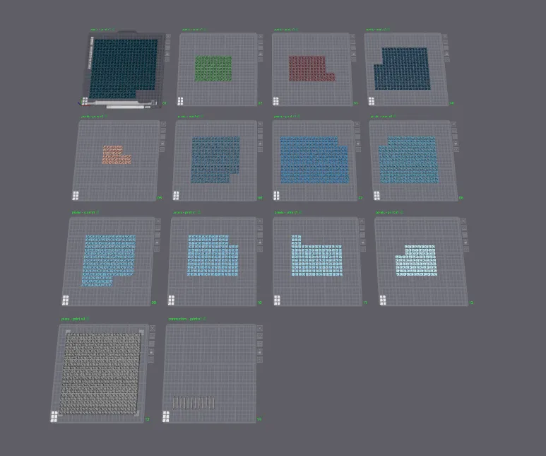 Minecraft Gemälde, photo 4 of 4 - Minecraft Gemälde Generative Art