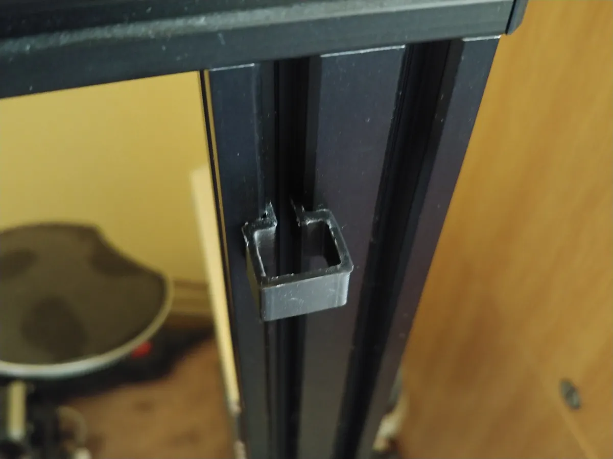 20x20 v-profile snap-on cable management clip - Organizers, in stock in India