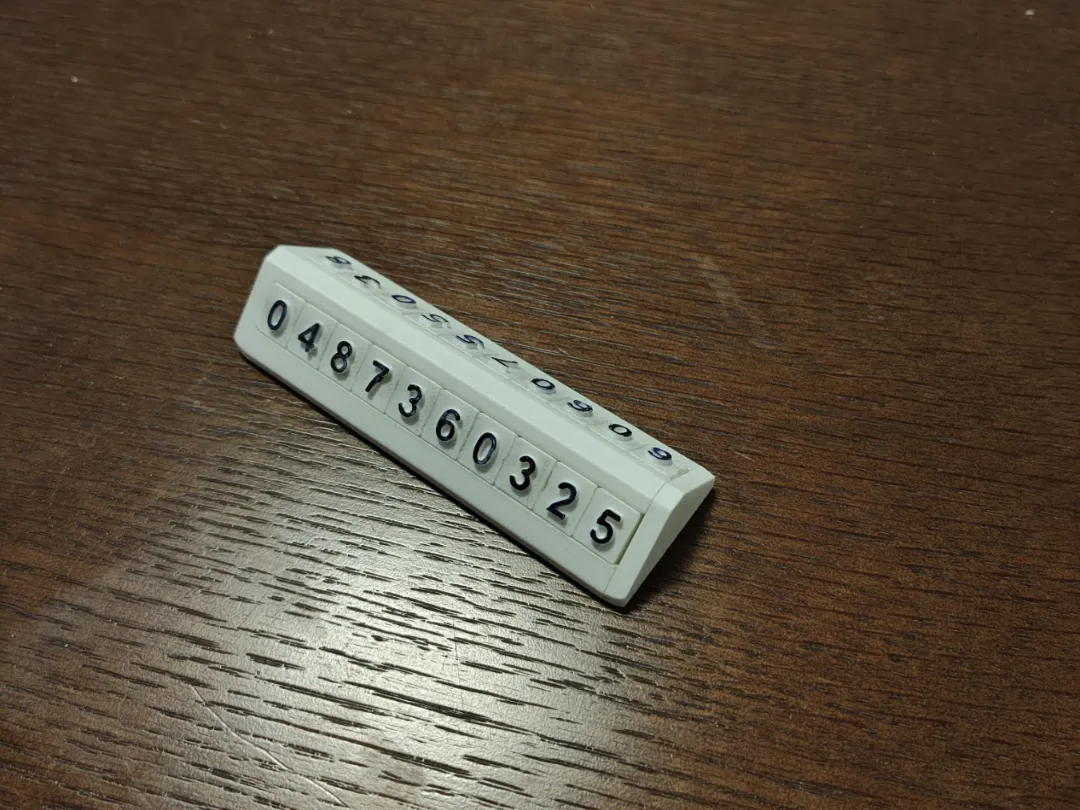Car Parking Phone Number Holder - Car Mobile Holders, in stock in India