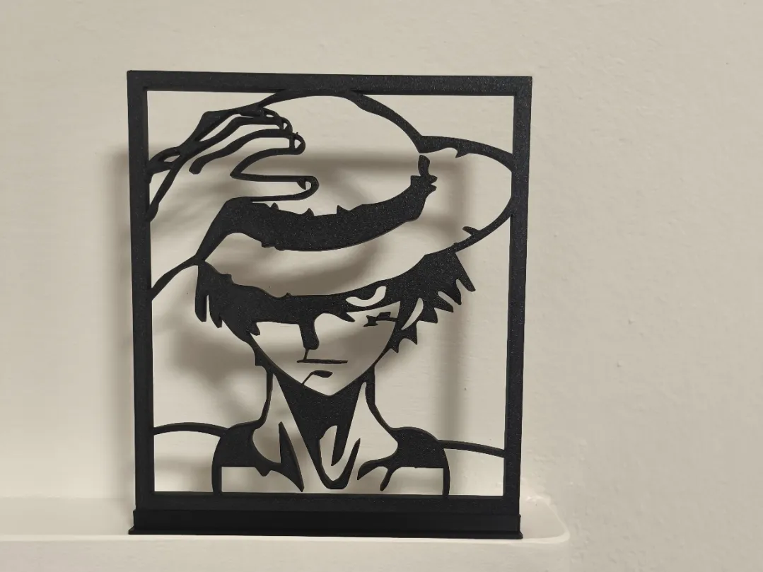Picture one piece-quadretto con base one piece