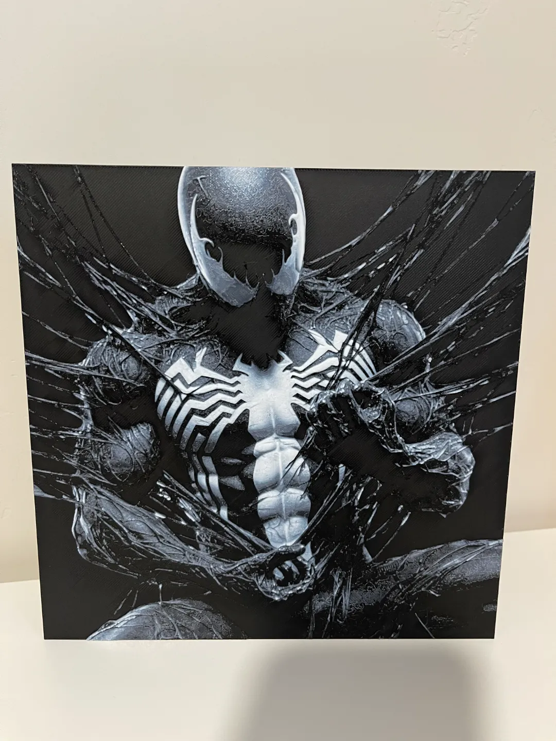SpiderMan Venom Symbiote - HueForge