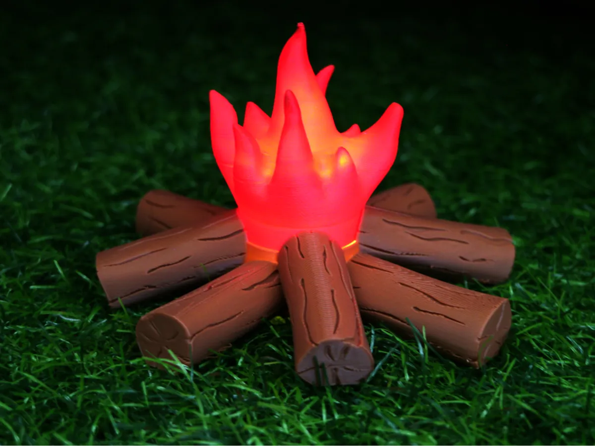 Tea Light Campfire