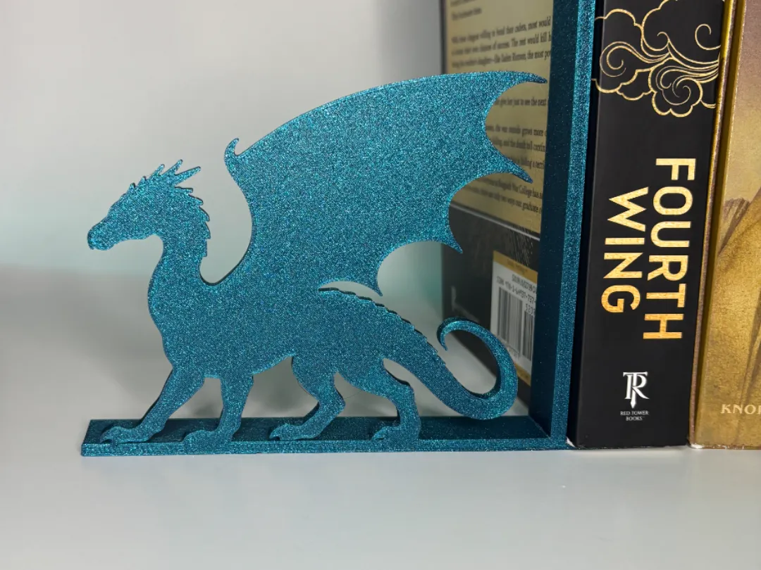 Female Dragon Bookend - Sgaeyl from Fourth Wing