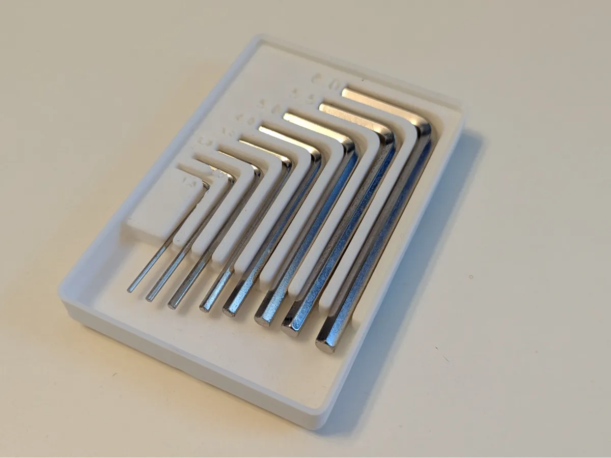 Gridfinity Allen Key Organizer