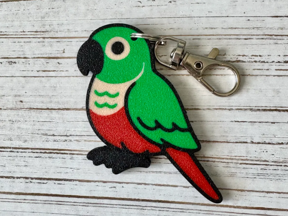 Conure Keychain