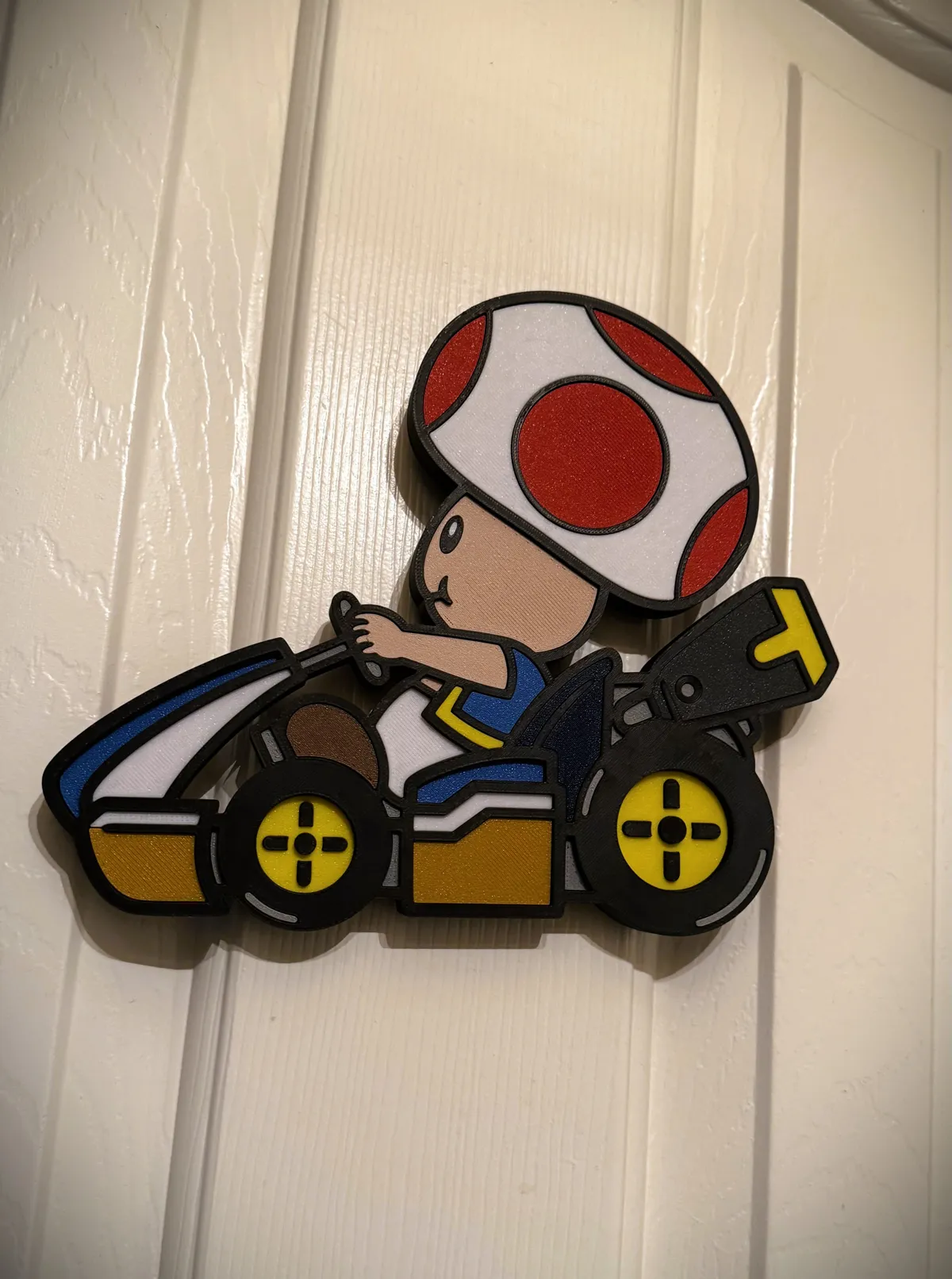 Toad Kart Wall Art, photo 4 of 4 - Toad Kart Wall Art Home Decor Items