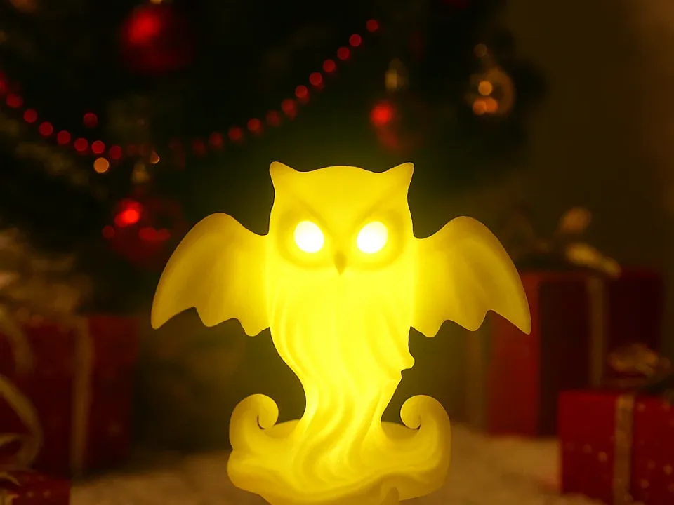 Cute Magic Owl Lamp