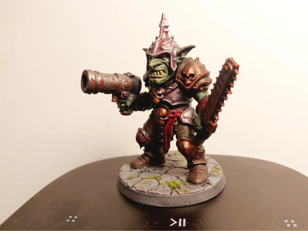 Goblin Commando with Blunderbuss & Chainsaw