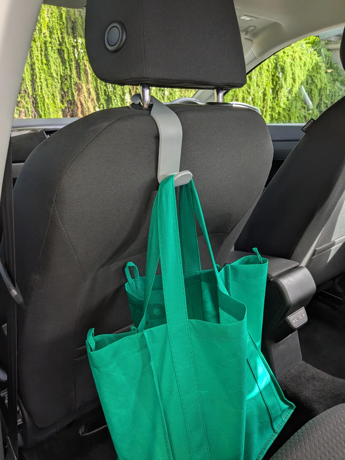 Car Headrest Bag Hook - Extra Strong, photo 4 of 4 - Car Headrest Bag Hook - Extra Strong Storage & Organisation