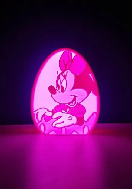 Minnie Mouse. Easter egg. New collection