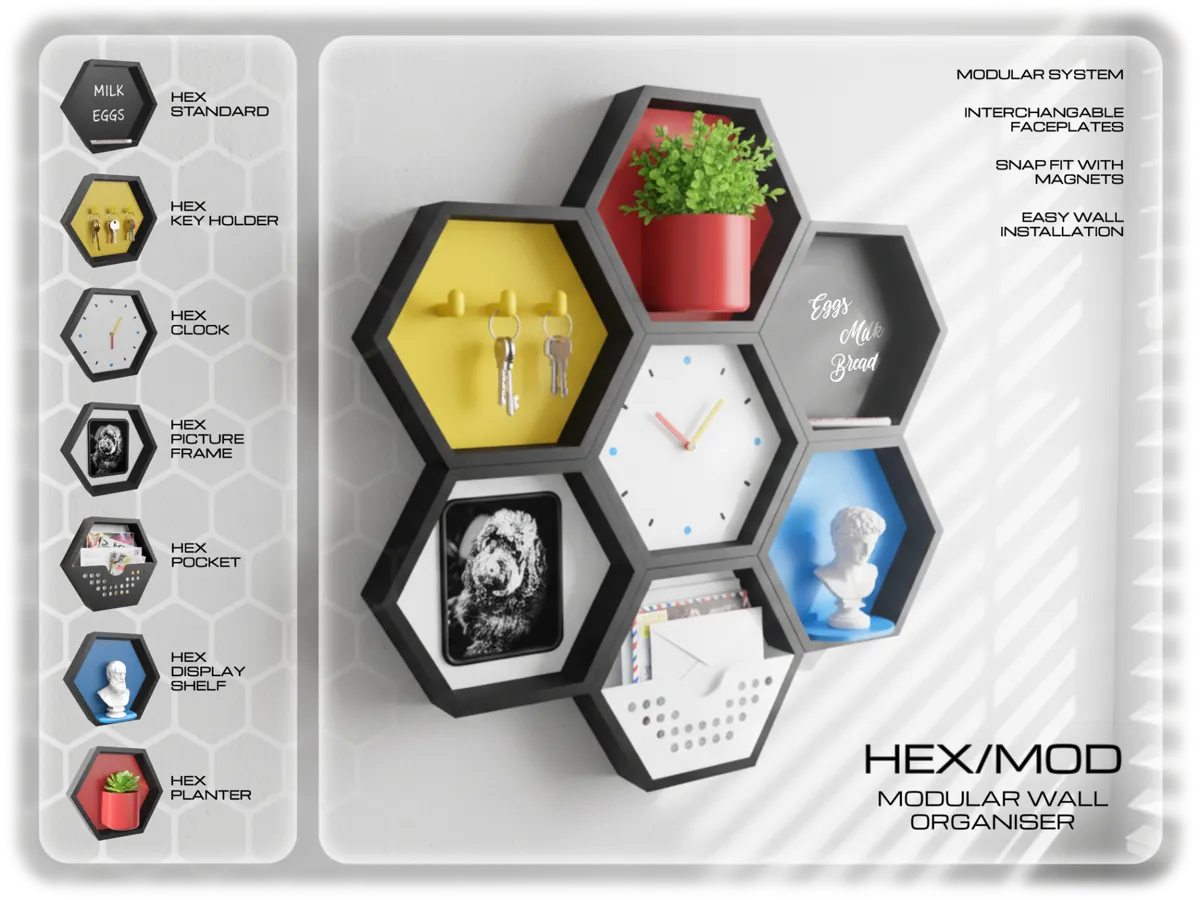 Modular Wall Organiser