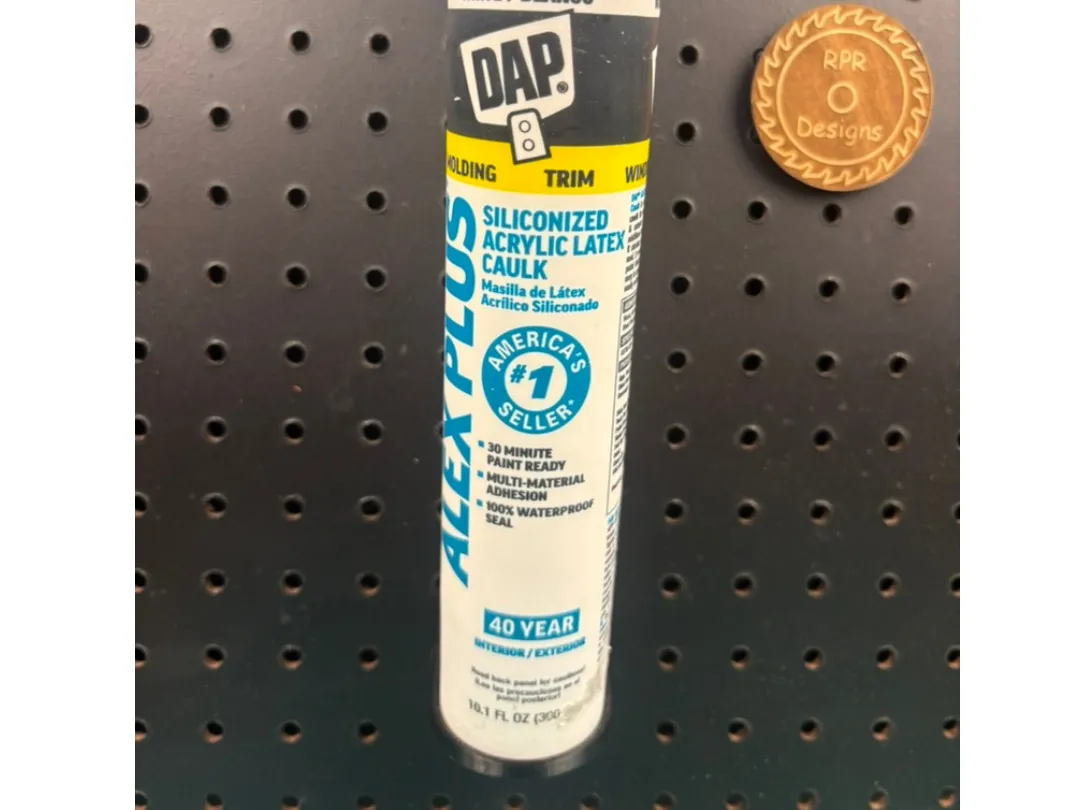 Pegboard Caulk Tube Holder - Organizers, in stock in India