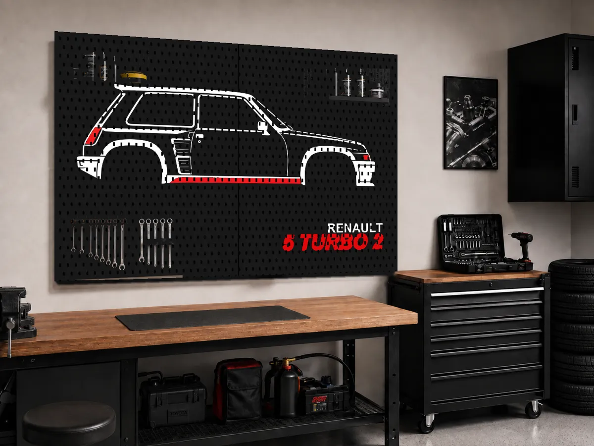Renault 5 Turbo 2 Makers Wall (SKADIS), photo 2 of 4 - Renault 5 Turbo 2 Makers Wall (SKADIS) Art