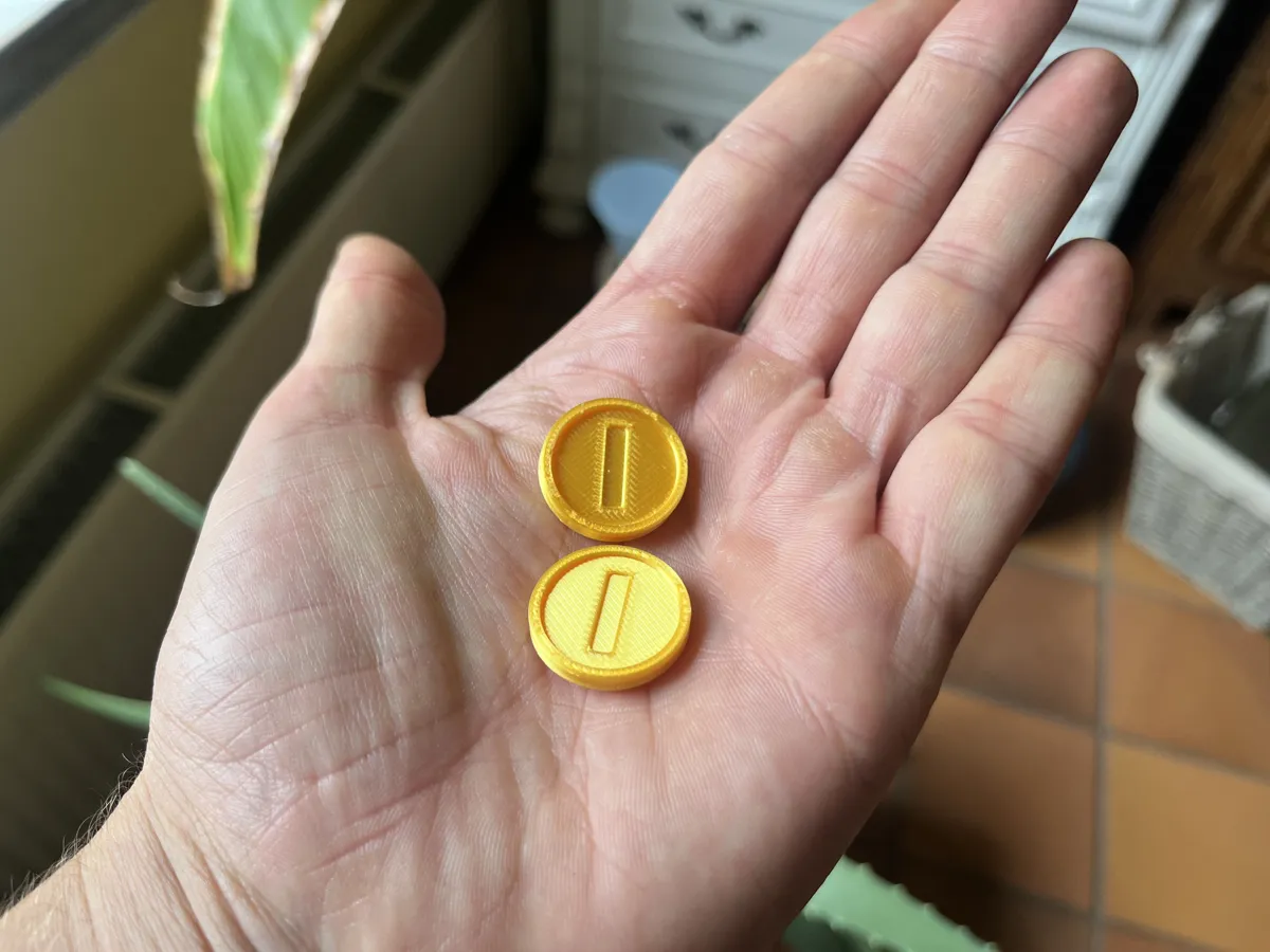 Super Mario Coin (Clean,), photo 2 of 4 - Super Mario Coin (Clean,) Props & Cosplays