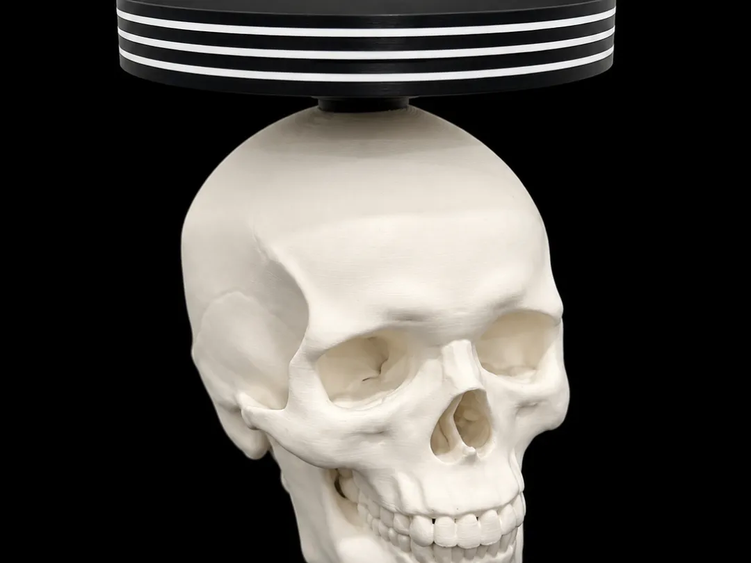 Skull Candle Holder